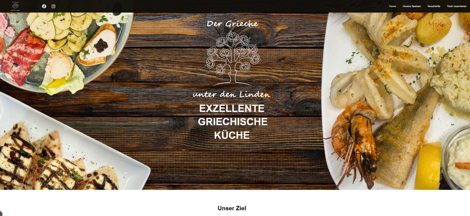 Webseite dergriecherestaurant.de & Fotos webseite dergriecherestaurant.de